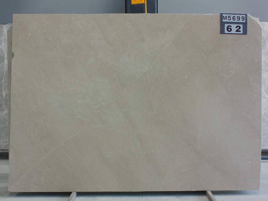Retro Beige Honed marble slab in Beige